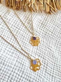 Collier JOSEPHINE Parme / Violet