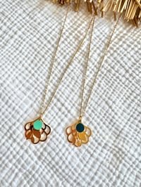 Collier JOSEPHINE Turquoise / Canard