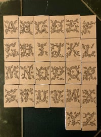 Image 5 of Initial Letter Matchbox Gift Box (Ideal for the charms and domino brooch)