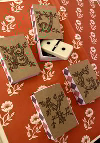 Image 4 of Initial Letter Matchbox Gift Box (Ideal for the charms and domino brooch)