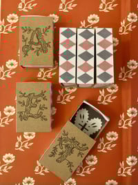 Image 1 of Initial Letter Matchbox Gift Box (Ideal for the charms and domino brooch)
