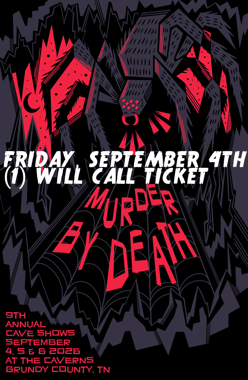 Friday, September 4 - The Caverns | Murder By Death