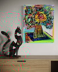 Image 4 of Glowing Sunflower and Roses 