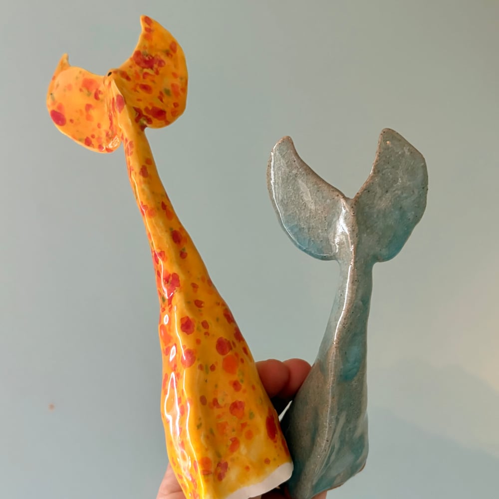 Image of Rare whale tails