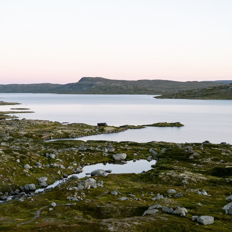 Solitude in a Norwegian Fishing Hut