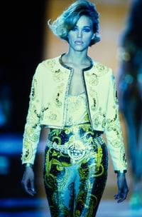 Image 2 of Versace Istante Spring 1993 Skirt Suit & Belt