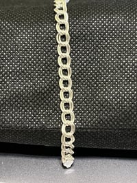 Image 2 of 925 Sterling Silver Link Bracelet (7.5”)