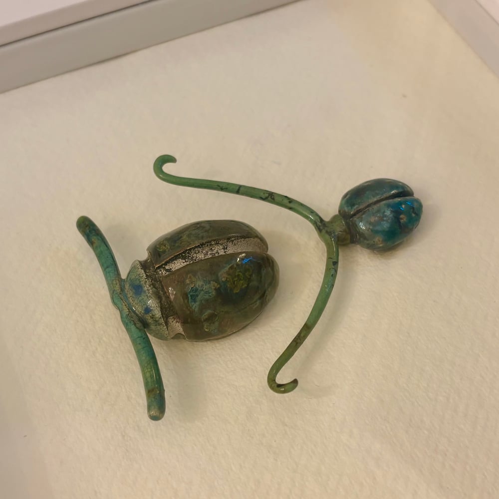 Image of Copy of Framed raku Butterfly