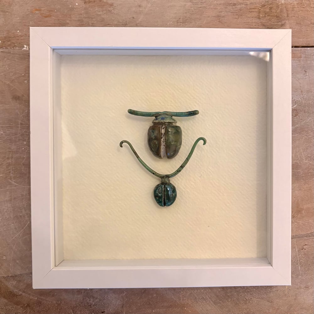 Image of Copy of Framed raku Butterfly