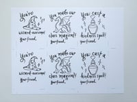 Image 1 of Printable Valentines, Magic