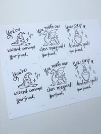 Image 2 of Printable Valentines, Magic