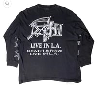 Image 2 of 1998 DEATH Live In LA Size Large/ XL