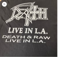 Image 4 of 1998 DEATH Live In LA Size Large/ XL