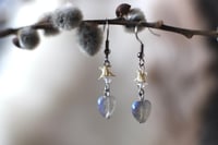 Image 3 of Orecchini Vertebre di Serpente e Labradorite