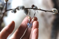 Image 4 of Orecchini Vertebre di Serpente e Labradorite