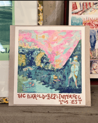 Image 2 of Hic Harold Rex print by Annie mackin