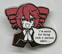 Image 1 of Ro2noki-inspired Enamel Pins of Teto Kasane Adachi Rei