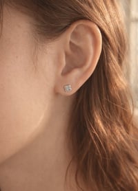 Image 3 of Pink Clover Earring