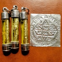 Image 1 of Fifth Pentacle of Jupiter in Exalted Jupiter Conj Venus Oil