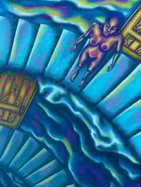 Image 4 of The Unraveling Canvas Print