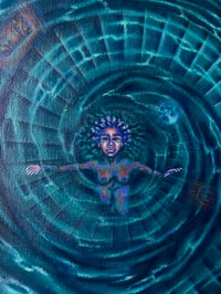 Image 3 of The Unraveling Canvas Print