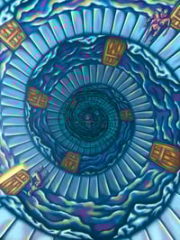 Image 2 of The Unraveling Canvas Print