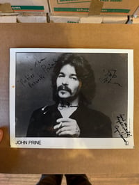 John Prine Signed Glossy Promo Photo! 