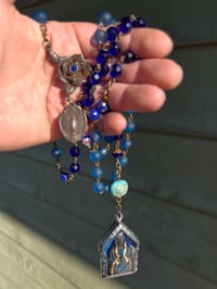 Image 4 of Blue Rose Magdalene Rosary