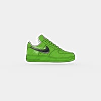 Image 2 of Off White AF1 Brooklyn - Crisp Apple