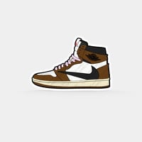 Image 1 of Travis Scott AJ1 - Rich Forest Fruits 