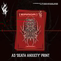Image 1 of A3 'DEATH ANXIETY' Print