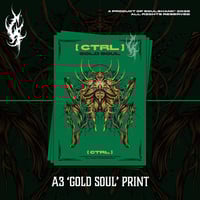 Image 1 of A3 'GOLD SOUL' Print