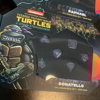 Image 4 of TMNT RPG dice set of 5