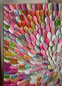 Image 8 of 'Blooms 41', diptych - 43x43cm each, FRAMED