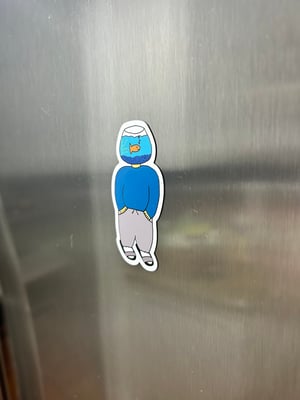 Image of Fishbowl Steve Magnet