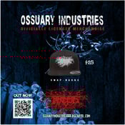 Image of Paralysis - Embroidered Logo Snapback Hat Red & White logos Pre orders 