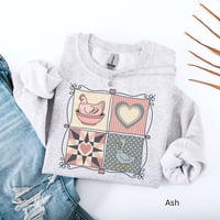 Image 1 of Quilt Frame Crewneck