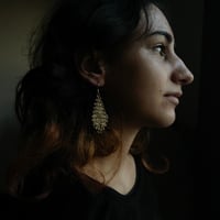 Image 3 of MICROMAILLE MESH EARRINGS