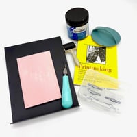 Block Carving and Print Making Workshop at The Makery
