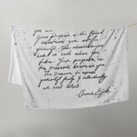 Image 9 of ‘CHANCE ELIJAH’ | ‘YOUR PURPOSE’ Throw Blanket