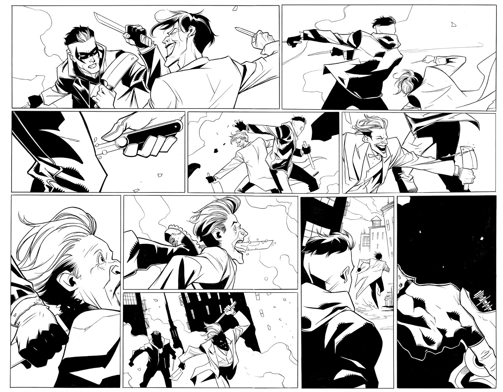 Image of DC K.O.: Red Hood vs The Joker PGS 4-5