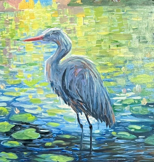 Small Treasures: Heron Series