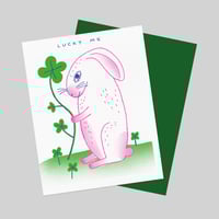 Lucky Me Greeting Card