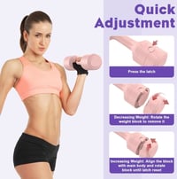 Image 3 of Adjustable Dumbbell Set
