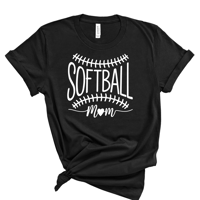 Image 3 of SOFTBALL MOM TEE
