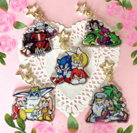 Image 1 of Sonic Team Keychains