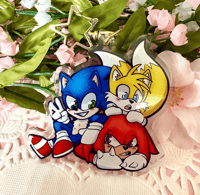 Image 2 of Sonic Team Keychains