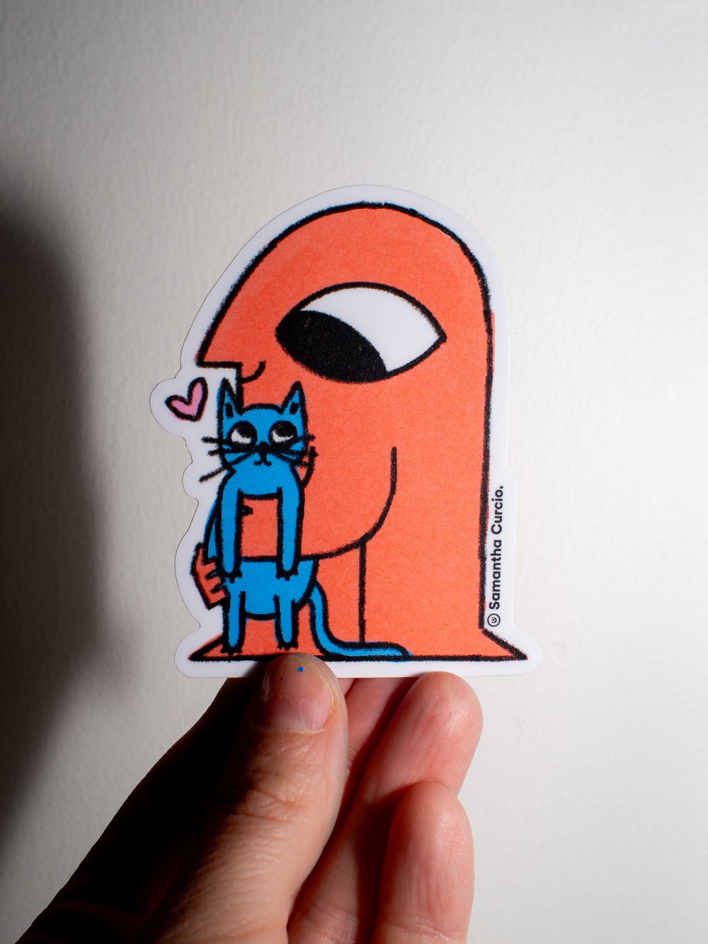 Image of Purry Pal - vinyl sticker