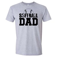 Image 3 of SOFTBALL DAD TEE