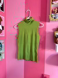 Image 3 of August and silk green turtle neck